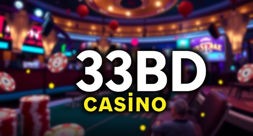 Variety of slot machines available on 33BD